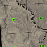 Pipeline Well T34S R36E Township Map Preview 3