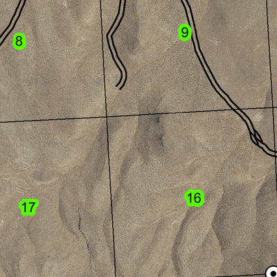 Red Lookout Butte T37S R35E Township Map Preview 3