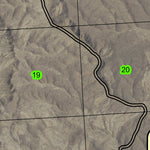 Alvord Wells T34S R35E Township Map Preview 3
