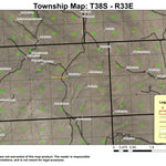 Mahogany Rim T38S R33E Township Map Preview 1