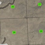 Mahogany Rim T38S R33E Township Map Preview 3