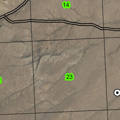 Antelope Guzzler T39S R32E Township Map Preview 2