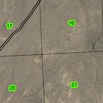 Rattlesnake Butte T36S R29E Township Map Preview 3