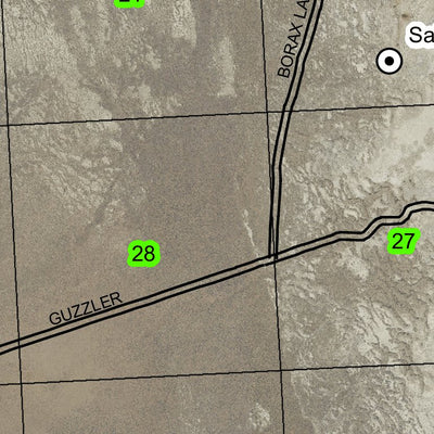 Pueblo Valley T37S R33E Township Map Preview 3