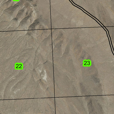 Whitehorse Mountain T39S R36E Township Map Preview 2