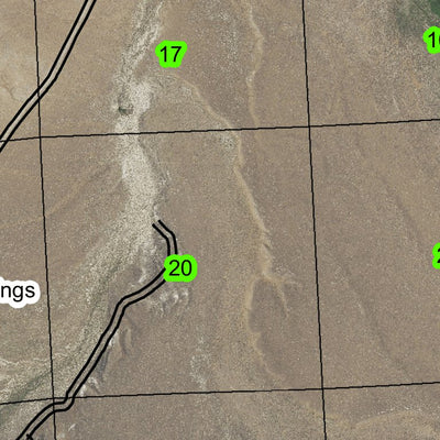Whitehorse Butte T38S R38E Township Map Preview 3