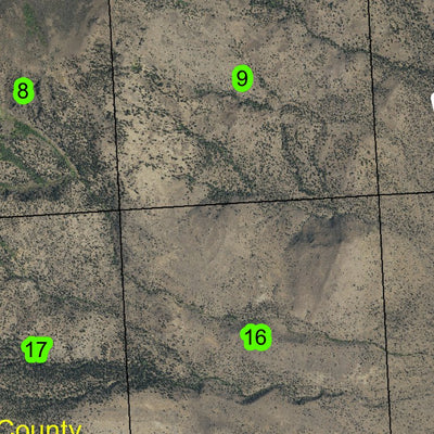 Andrews T35S R33E Township Map Preview 3