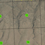 Dry Lake Waterhole T41S R31E Township Map Preview 2