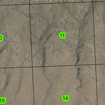 Dry Lake Waterhole T41S R31E Township Map Preview 2