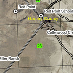 Pueblo Slough T40S R35E Township Map Preview 2