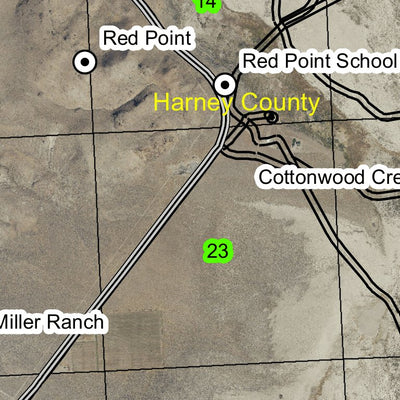 Pueblo Slough T40S R35E Township Map Preview 2
