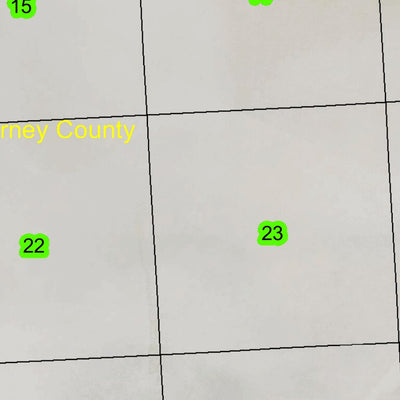 Alvord Desert T35S R33E Township Map Preview 2