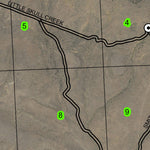 Skull Creek Reservoir T36S R32.75E Township Map Preview 3