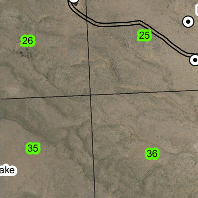 Square Mountain T37S R32.5E Township Map Preview 3