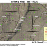 Funnel Canyon T38S R32E Township Map Preview 1