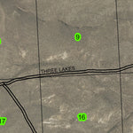 Mahogany Mountain T37S R29E Township Map Preview 3