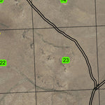 Chimney Rock T39S R29E Township Map Preview 2