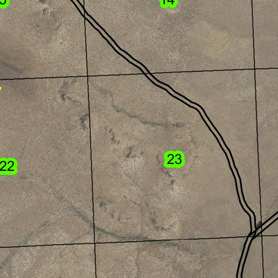 Chimney Rock T39S R29E Township Map Preview 2