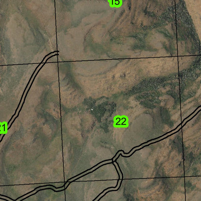 Trout Creek MountainsT40S R38E Township Map Preview 2