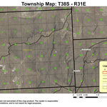 Basque Hills T38S R31E Township Map Preview 1