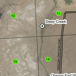 Oregon End T41S R33E Township Map Preview 2