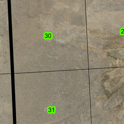 Dry Creek T40S R36E Township Map Preview 3