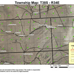 Fields T38S R34E Township Map Preview 1