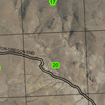 Lone Mountain T40S R32E Township Map Preview 3