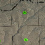 Hawks Valley T40S R31E Township Map Preview 3