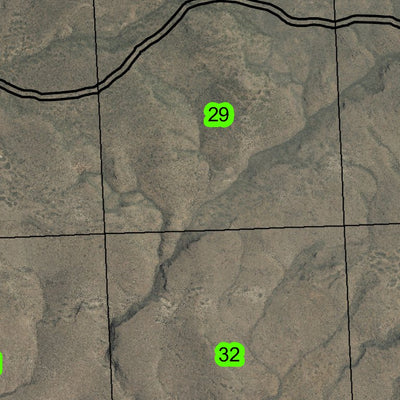 Hawks Valley T40S R31E Township Map Preview 3