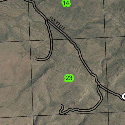 Bald Mountain T40S R30E Township Map Preview 2