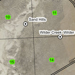 Sand Hills T41S R35E Township Map Preview 2