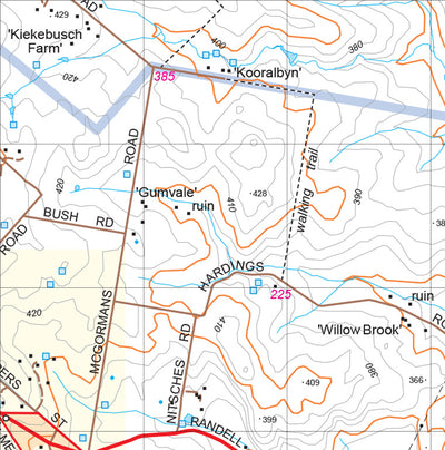 Mount Lofty Ranges Map 150D Preview 2