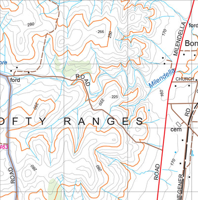 Mount Lofty Ranges Map 151C Preview 2