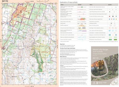 Mount Lofty Ranges Map 179C Preview 1