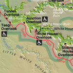 Canyon De Chelly National Monument - NPS Map - Hike Arizona - Bike Arizona Preview 3