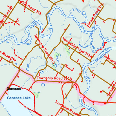 Rural Road Maps by GoTrekkers - Edmonton SW 2020 Preview 2