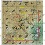 Classic Moab Trails Map-7th edition Preview 2