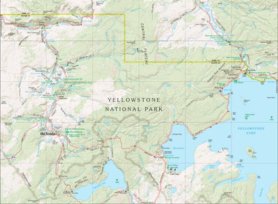 Wyoming Atlas & Gazetteer Yellowstone National Park 2 Preview 1