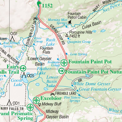 Wyoming Atlas & Gazetteer Yellowstone National Park 2 Preview 3