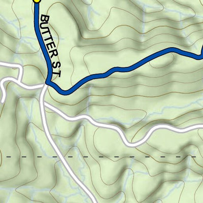 Blue Wall Passage of the Palmetto Trail (Map Bundle) Preview 3