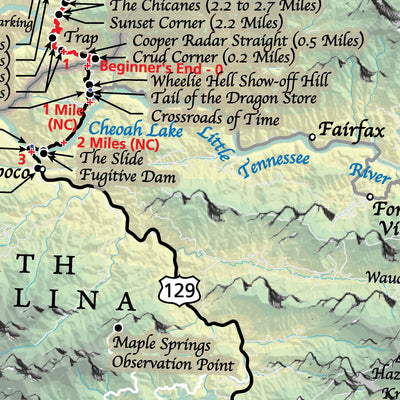Tail of the Dragon - Drive North Carolina - Bike North Carolina Preview 2