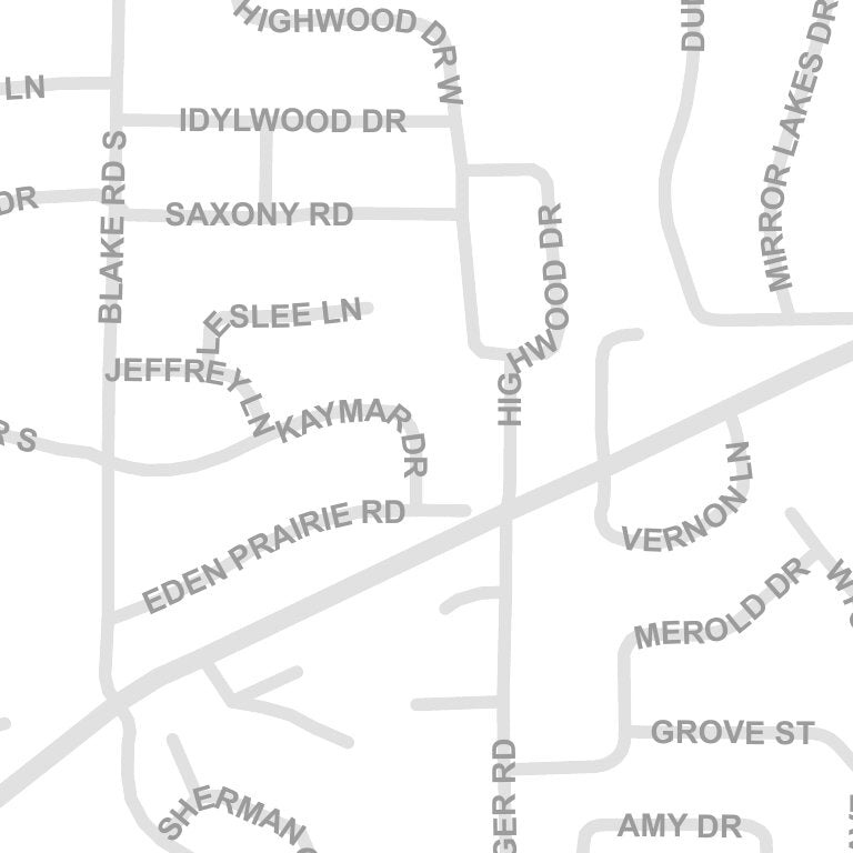 Nine Mile Creek Regional Trail Map by Three Rivers Park District ...