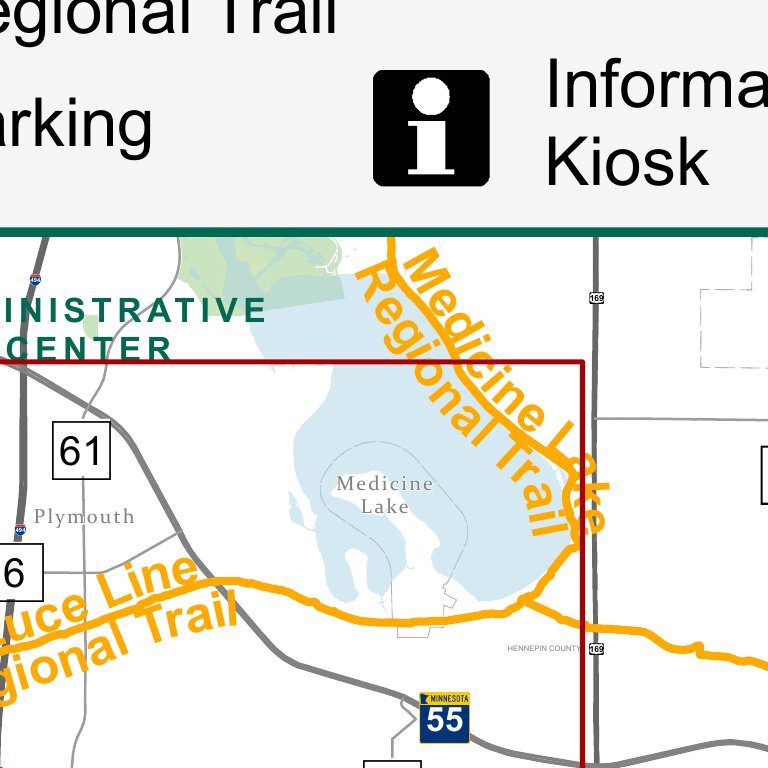 Luce Line Regional Trail Map by Three Rivers Park District | Avenza Maps