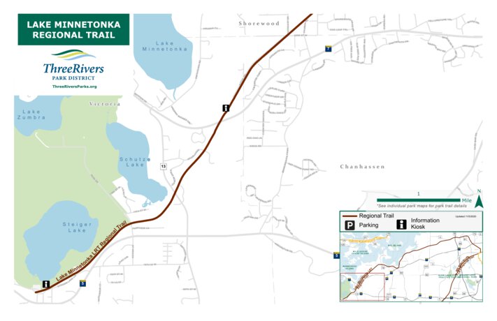 Lake Minnetonka Regional Trail Map by Three Rivers Park District ...