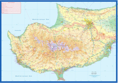 Cyprus West 1:140,000 (ITMB) Preview 1