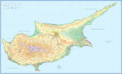 Cyprus 1:140,000 (ITMB) Preview 1