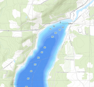 LAC MASSAWIPPI - BATHYMETRIE Preview 2