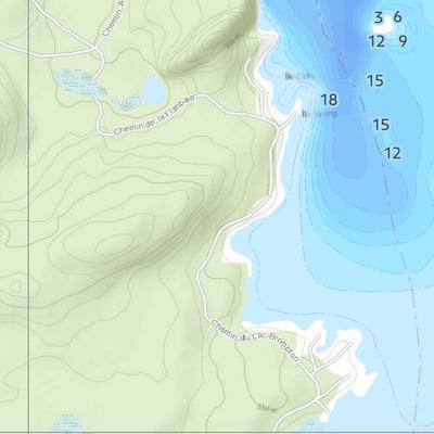 LAC BROMPTON - BATHYMETRIE Preview 2