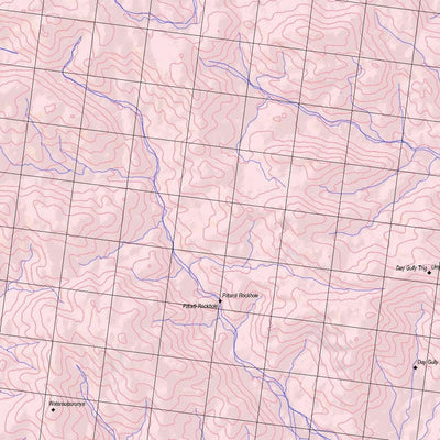 Getlost Map 4945 HANGING KNOLL Topographic Map V14d 1:75,000 Preview 3